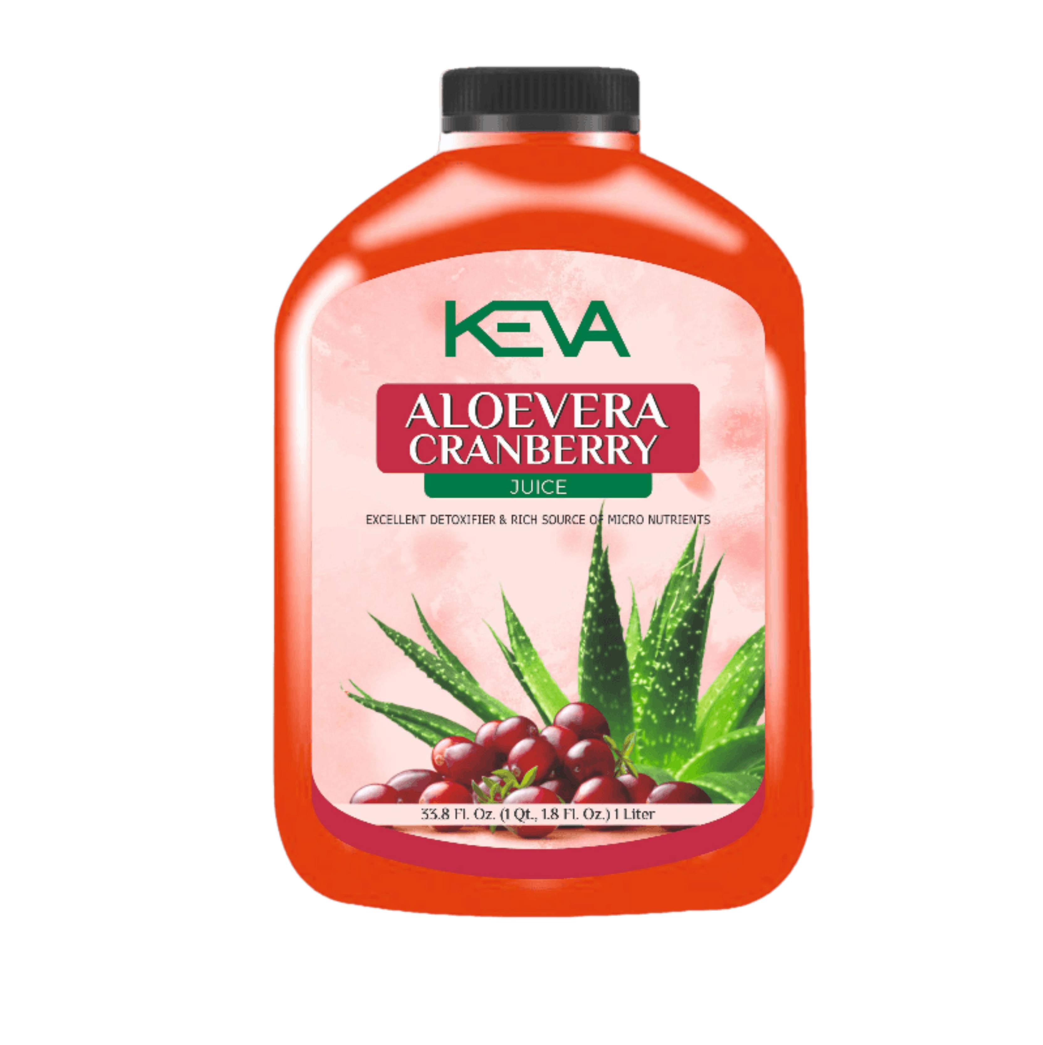 KEVA Aloe Vera Cranberry Juice